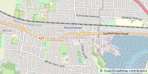 Map of Fareham