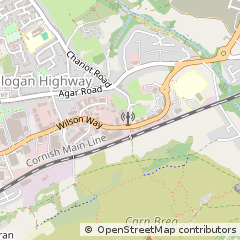 Map of Redruth