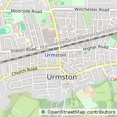 Map of Manchester, Greater Manchester