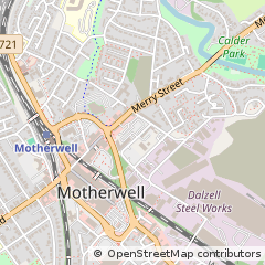 Map of Motherwell