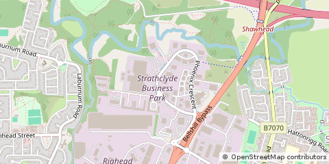 Map of Bellshill