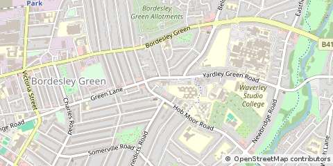 Map of Birmingham