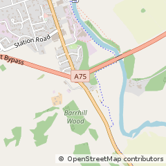 Map of Newton Stewart, Wigtownshire