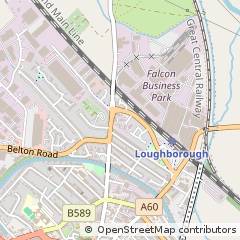 Map of Loughborough