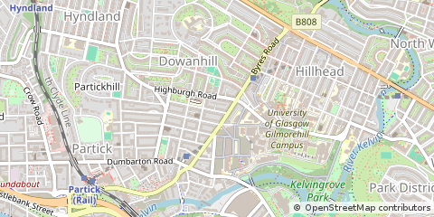 Map of Glasgow