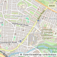 Map of Glasgow