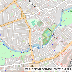 Map of Cambridge, Cambs.