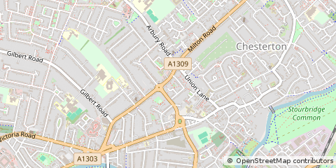 Map of Cambridge