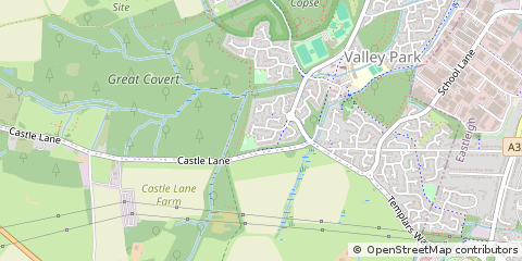Map of Eastleigh