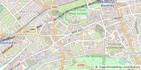 Map of Aberdeen