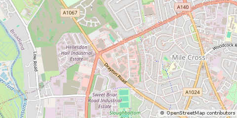 Map of Norwich