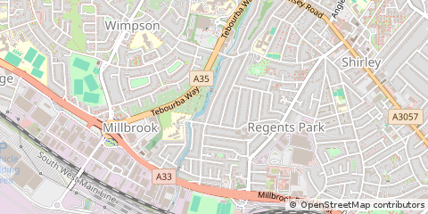 Map of Southampton