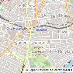 Map of Belfast