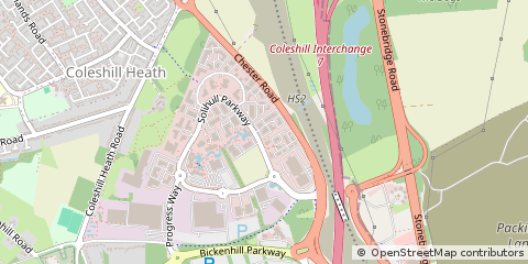 Map of Birmingham