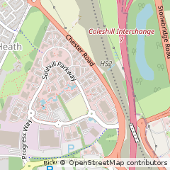 Map of Birmingham