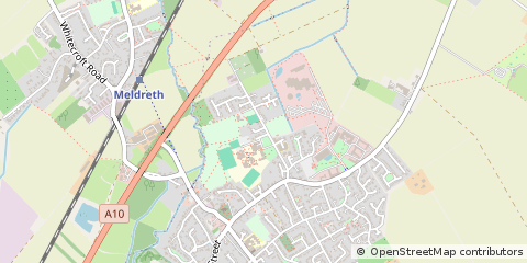 Map of Royston, Cambridgeshire