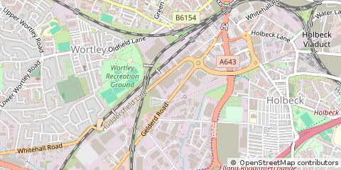 Map of Leeds