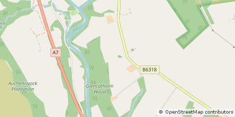 Map of Dumfriesshire