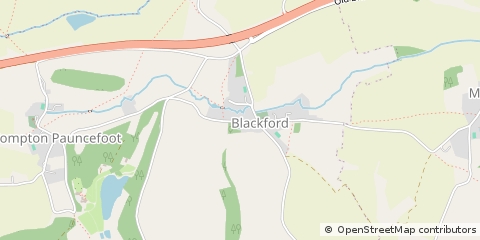 Map of Yeovil, Somerset