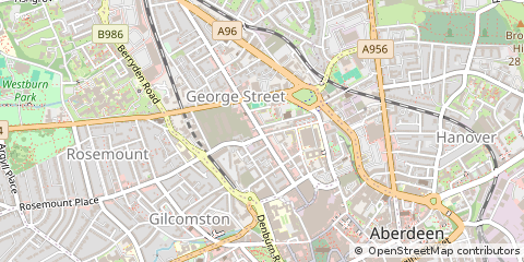 Map of Aberdeen
