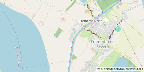 Map of Gloucester, Gloucestershire
