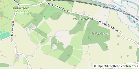 Map of Hungerford