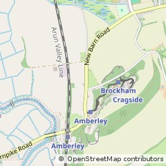 Map of Arundel, West Sussex