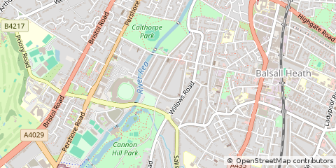 Map of Birmingham