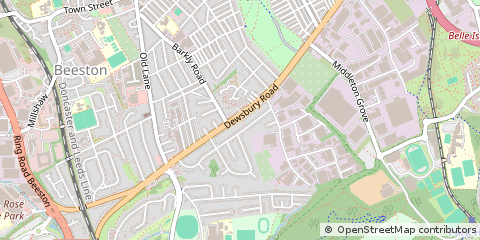 Map of Leeds