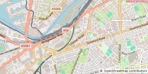 Map of Manchester