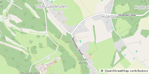 Map of Berkhamsted, Hertfordshire