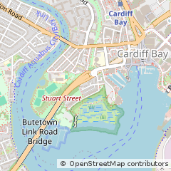Map of Cardiff