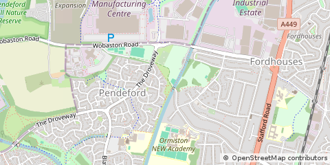 Map of Wolverhampton