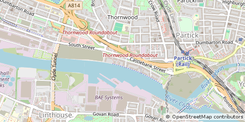 Map of Glasgow
