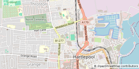 Map of Hartlepool