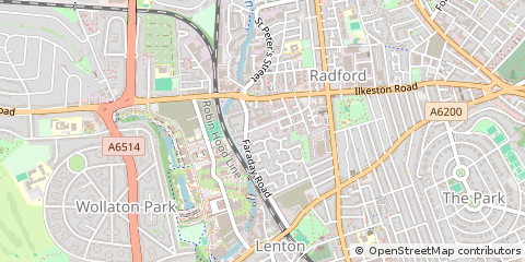 Map of Nottingham