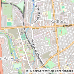 Map of Nottingham