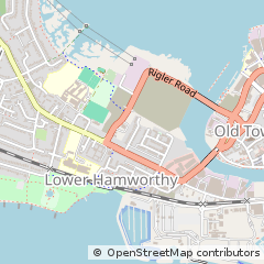 Map of Poole, Dorset