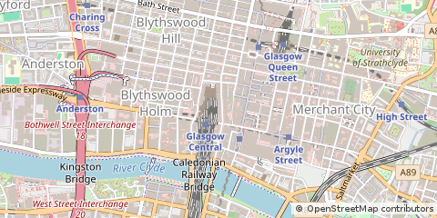 Map of Glasgow