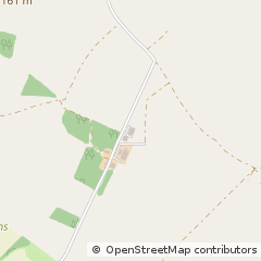 Map of Bibury, Gloucestershire