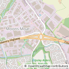 Map of Redditch