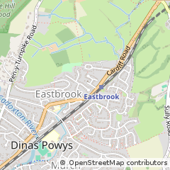 Map of Dinas Powys