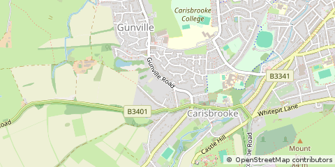 Map of Newport, Isle of Wight