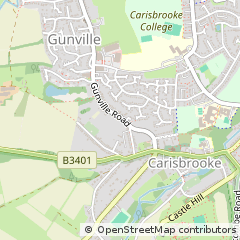 Map of Newport, Isle of Wight