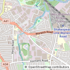 Map of Birmingham