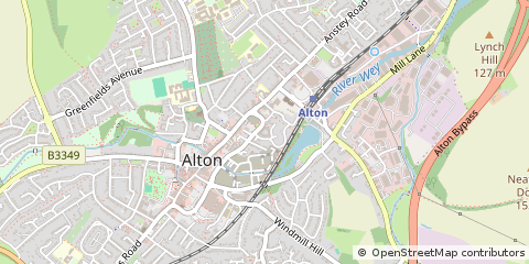 Map of Alton