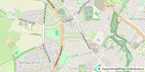 Map of Edinburgh