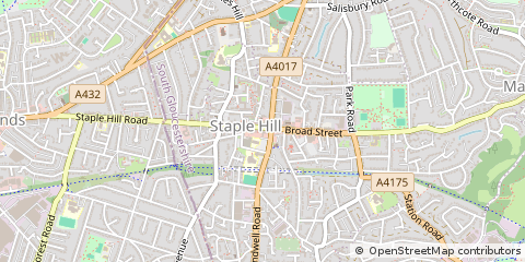 Map of Bristol