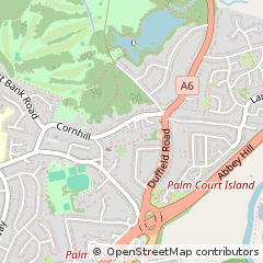 Map of Allestree Derby, Derbyshire