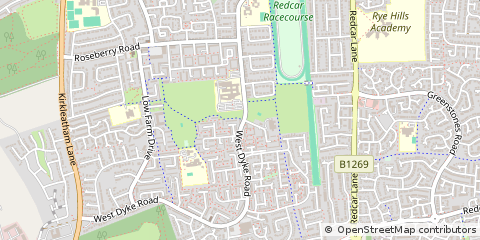 Map of Redcar